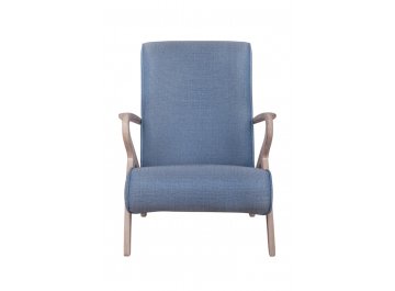 Низкое кресло Fobos blue