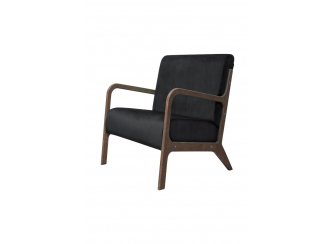 Низкое кресло Mody Black