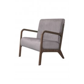 Низкое кресло Mody Grey