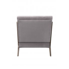 Низкое кресло Mody Grey