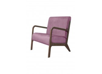 Низкое кресло Mody Pink