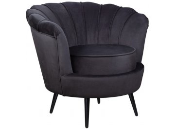 Низкое кресло Pearl Black V2