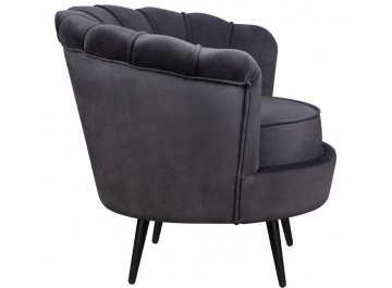 Низкое кресло Pearl Black V2