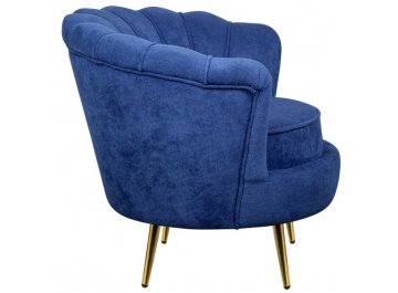 Низкое кресло Pearl Blue