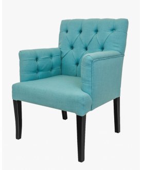 Низкое кресло Zander Blue