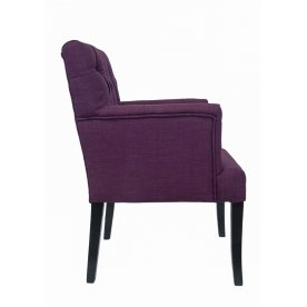 Низкое кресло Zander Purple