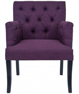 Низкое кресло Zander Purple