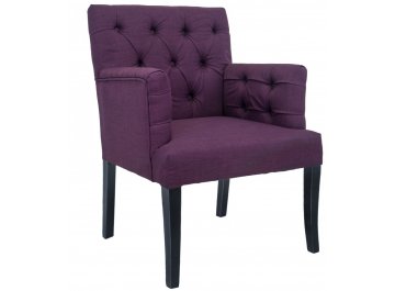 Низкое кресло Zander Purple