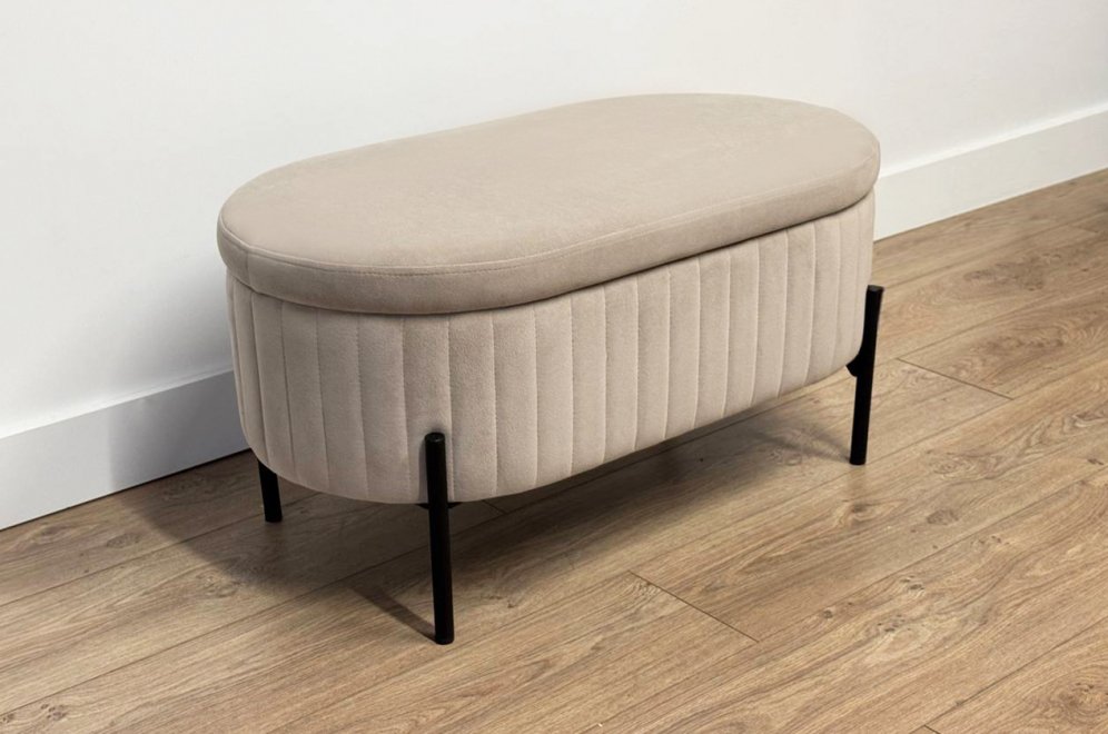 Пуф Винни капучино (велюр)