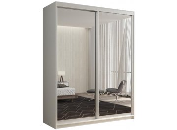 Шкаф-купе Кааппи 1 белый бриллиант