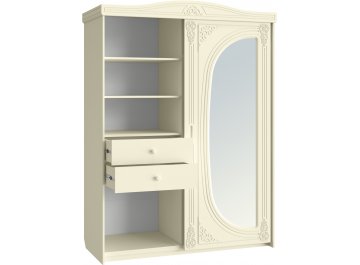 Шкаф-купе Ассоль плюс АС-16 ваниль