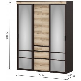 Шкаф-купе Берген Серия 2