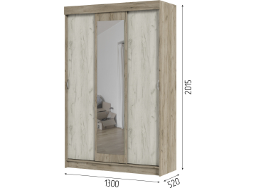 Шкаф-купе Бренди ШКК 551