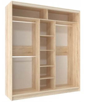 Шкаф-купе Домашний 2000 лдсп / лдсп