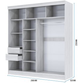 Шкаф-купе Ева 2 м