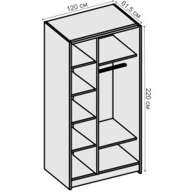 Шкаф-купе Иннэс-5