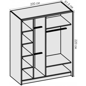 Шкаф-купе Иннэс-5