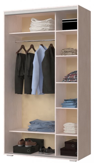 Шкаф-купе Сабрина 1,5 м дуб атланта