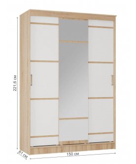 Шкаф-купе Сакура 1.5