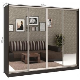 Шкаф-купе Стандарт 4 ШК.013.2600-09