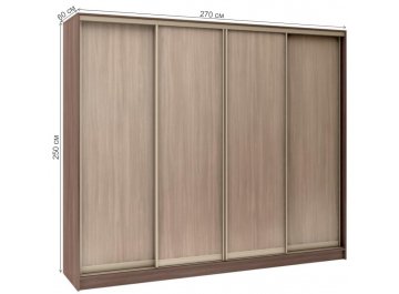 Шкаф-купе Стандарт 4 ШК.015.2700-08