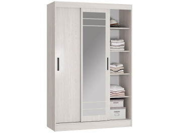 Шкаф-купе Тео ШКК-02 ясень белый
