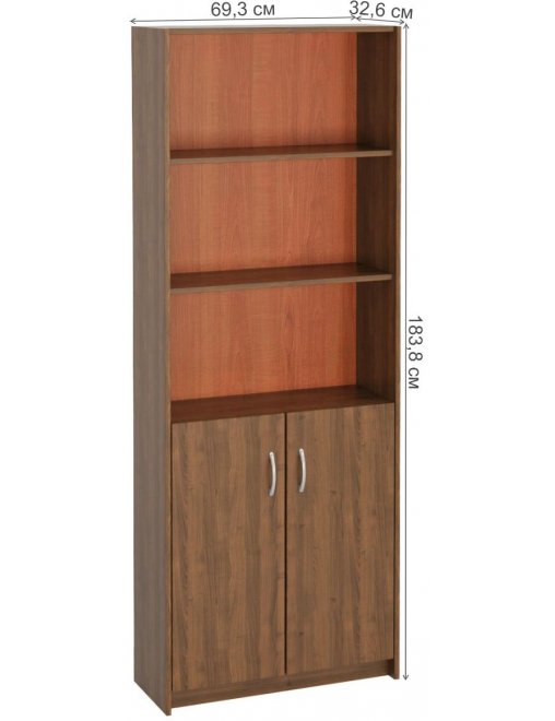 Стеллаж Милана-9 орех