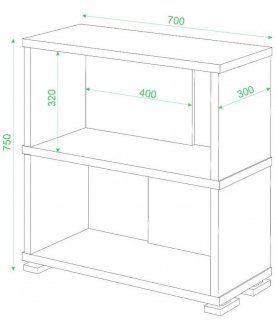 Стеллаж Эланта-10/2
