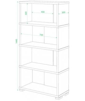 Стеллаж Эланта-10/4