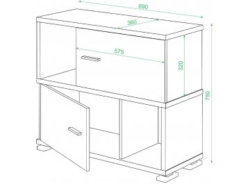 Стеллаж СБ-30.2