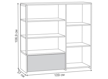 Стеллаж Туск