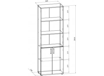Стеллаж Стеллаж ОФ-301К