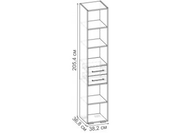 Стеллаж Стеллаж 382 СТ.153.382-01