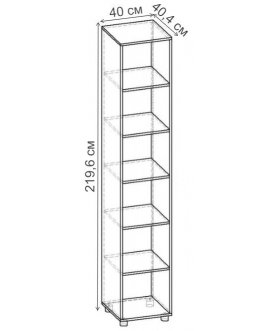 Стеллаж Стеллаж 400 СТ.024.400-00