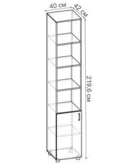 Стеллаж Стеллаж 400 СТ.032.400-01