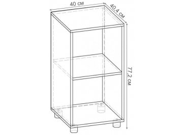 Стеллаж Стеллаж 400 СТ.044.400-00