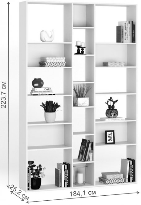 Стеллаж Алстар-14 венге