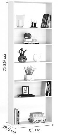 Стеллаж Алстар-21 дуб сонома