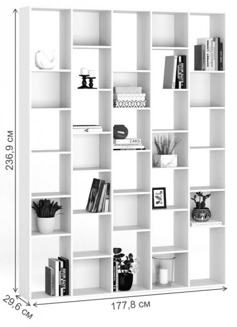 Стеллаж Алстар-25 венге