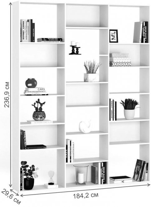 Стеллаж Алстар-26 орех