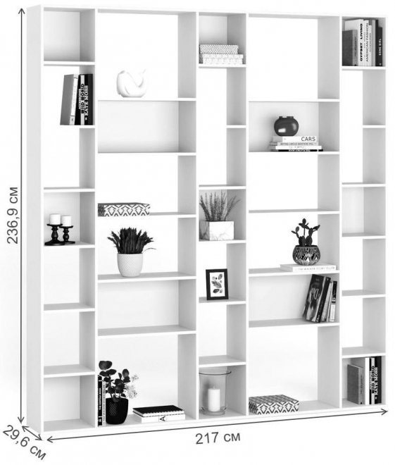 Стеллаж Алстар-27 МХ венге