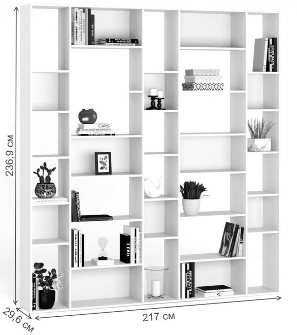 Стеллаж Алстар-27 орех