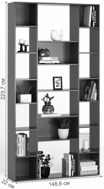 Стеллаж Алстар-3 МХ груша