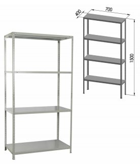 Стеллаж Стеллаж MS-150/40/70-4