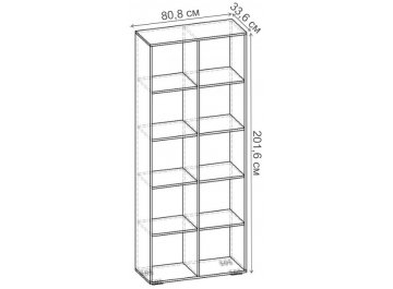 Стеллаж Бриз-2.00 СТ.060.808-00