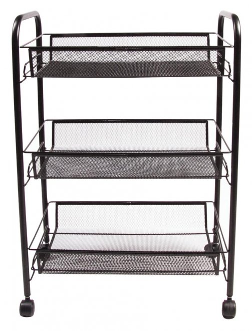 Стеллаж Brabix черный