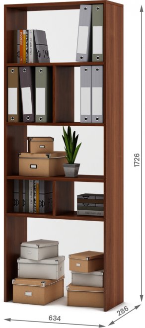 Стеллаж Феликс-4 итальянский орех