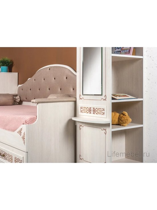 Стеллаж Флоренция 10.130 ясень анкор MX 187