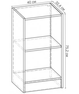 Стеллаж Лайн-42 СТ.048.400-00