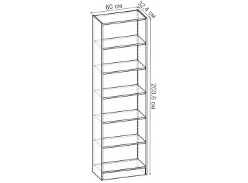 Стеллаж Лайн-66 СТ.052.600-00